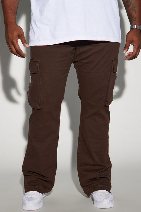 Xanthos Brown Cargo Pants Japanese Techwear Pants – INFINIT STORE
